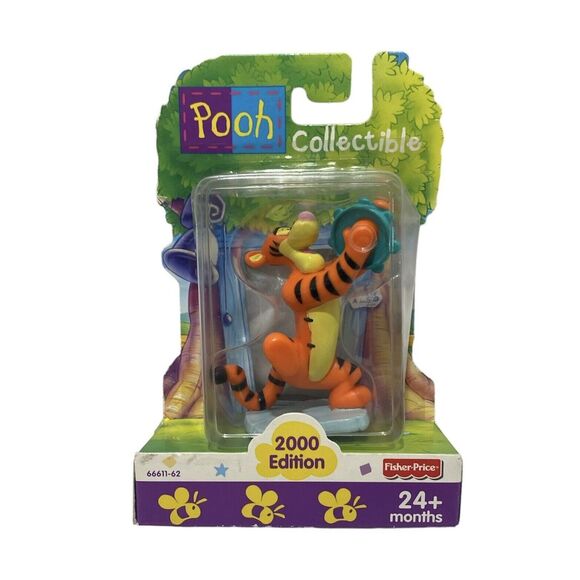 Fisher Price Disney Tigger 2000 Vintage Figure Winnie The Pooh Character 24 Mo - Picture 1 of 12